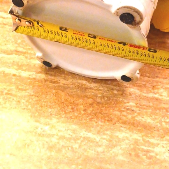 Luxury Home Decor Silk Roses & Aeoniums in White Base Floral Arrangement - Picture 12 of 14